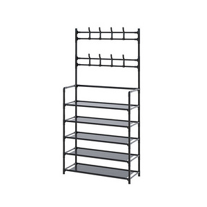 Balcony storage simple clothes racks & rails and clothes stands shoe racks