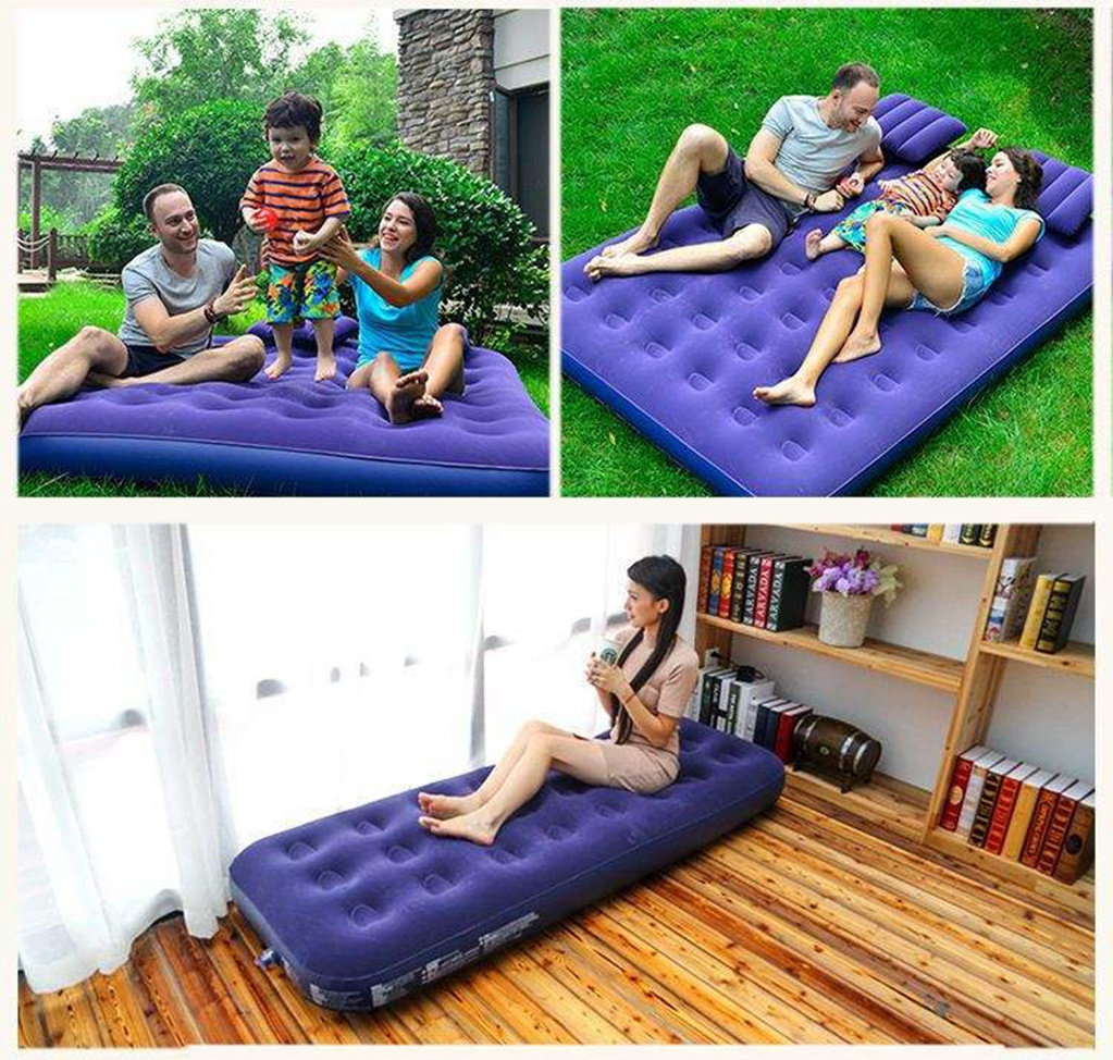 High-Quality Luxury Inflatable Airbed: The Ultimate PVC Bedroom Furniture, Available for Wholesale Purchase