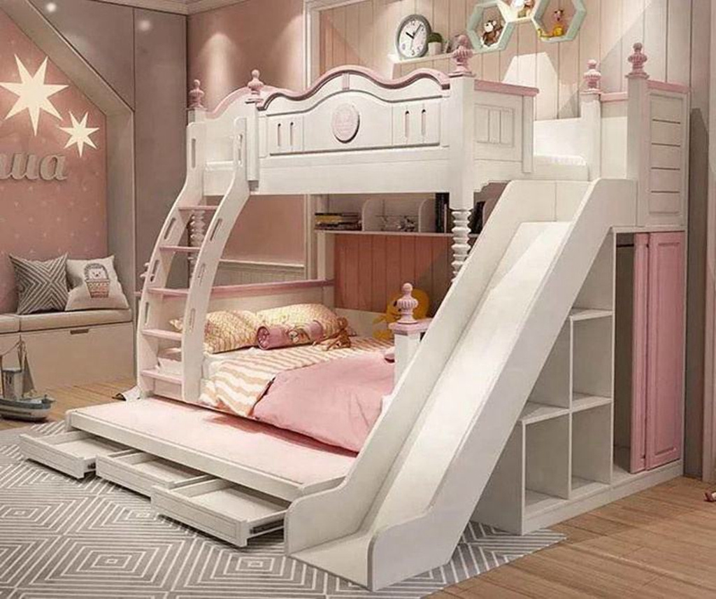 Sale Villa Kids Twin' Beds Boy Pink Kids' Beds Camas Para Ninas Hello Kitty Blue Kids' Beds For A Girl