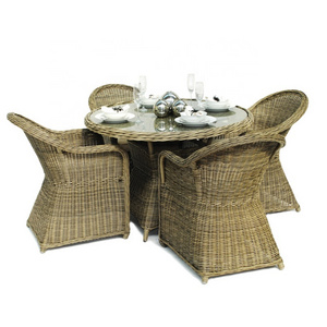 out door furniture 5 piece rattan dining room garden outdoor patio furniture 4 seater dining table sets for restaurant