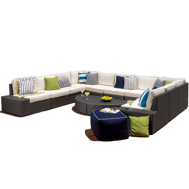 12 piece extra large sectional sofa luxury living outdoor furniture