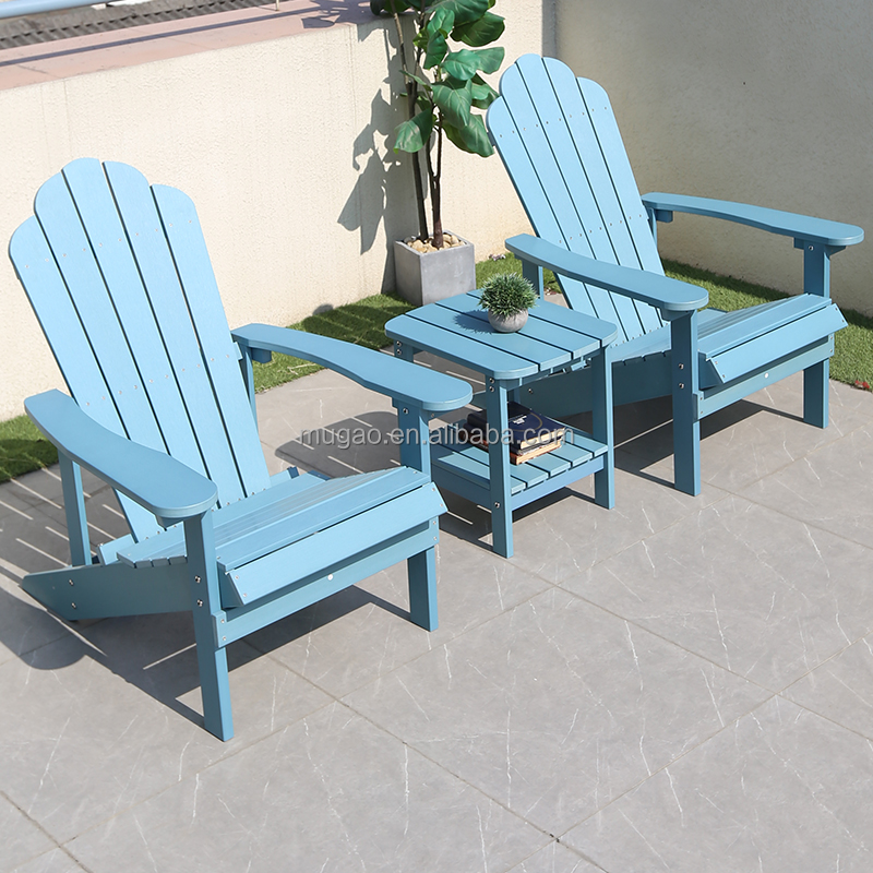 Weather Resistant Folding Adirondack Chair Patio Deck Garden Lawn Chair Recycled Wood Outdoor Adirondack Chairs