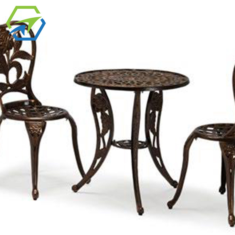 Outdoor Patio Furniture cast aluminum 3pc Bistro Set