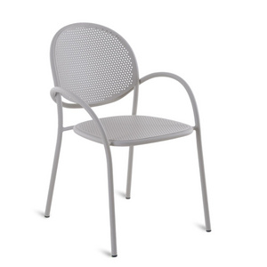 outside seating modern dining chairs terrace patio furniture metal garden chair outdoor for hotel restaurant cafe