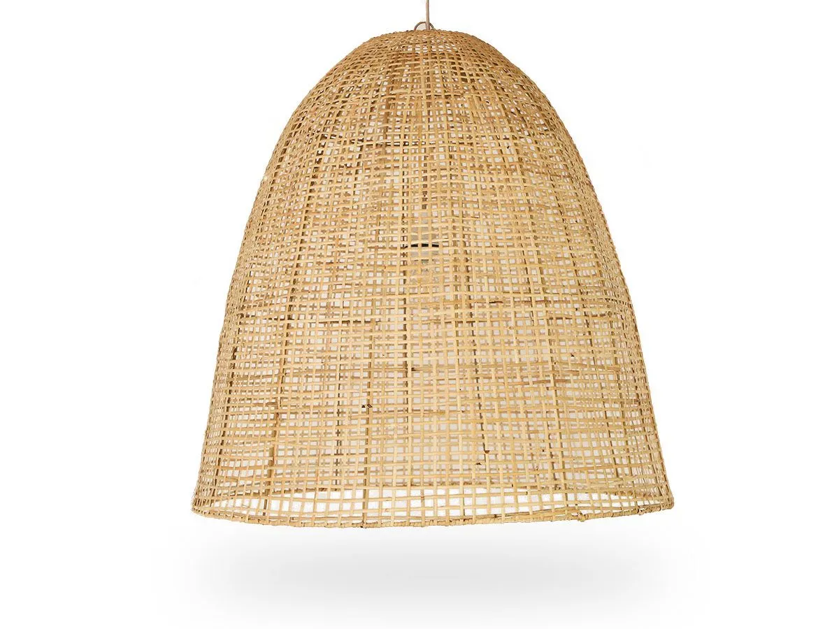 Creative boho style rattan decoration lighting lamp modern rustic beach house statement lighting pendant rattan lampshade