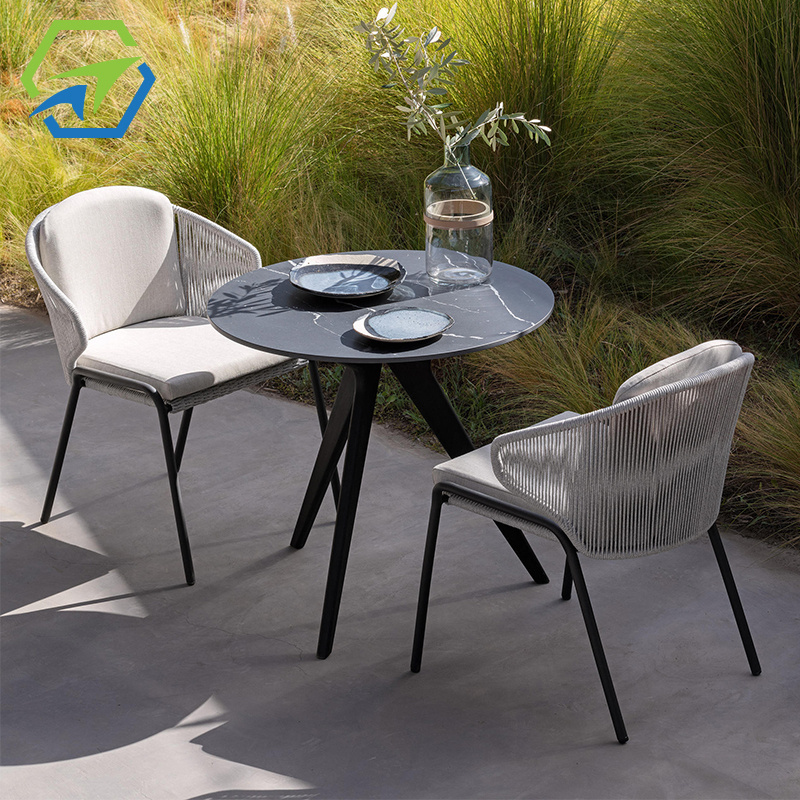 Patio furniture garden balcony leisure dining 3piece chair sets outdoor furniture patio