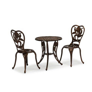 Outdoor Patio Furniture cast aluminum 3pc Bistro Set