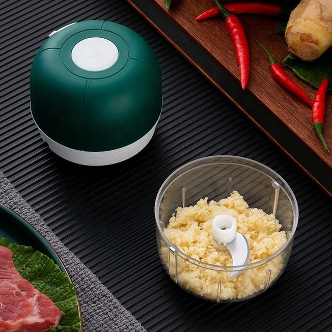 100/250ml Portable usb wireless electric meat mincer Food grinder mini  chili blender crusher electric garlic masher