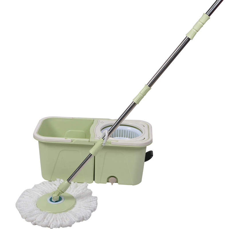 Foldable Magic Home Cleaning Round Mop and Bucket with Foot Pedal Floor Cleaning Twist Mops