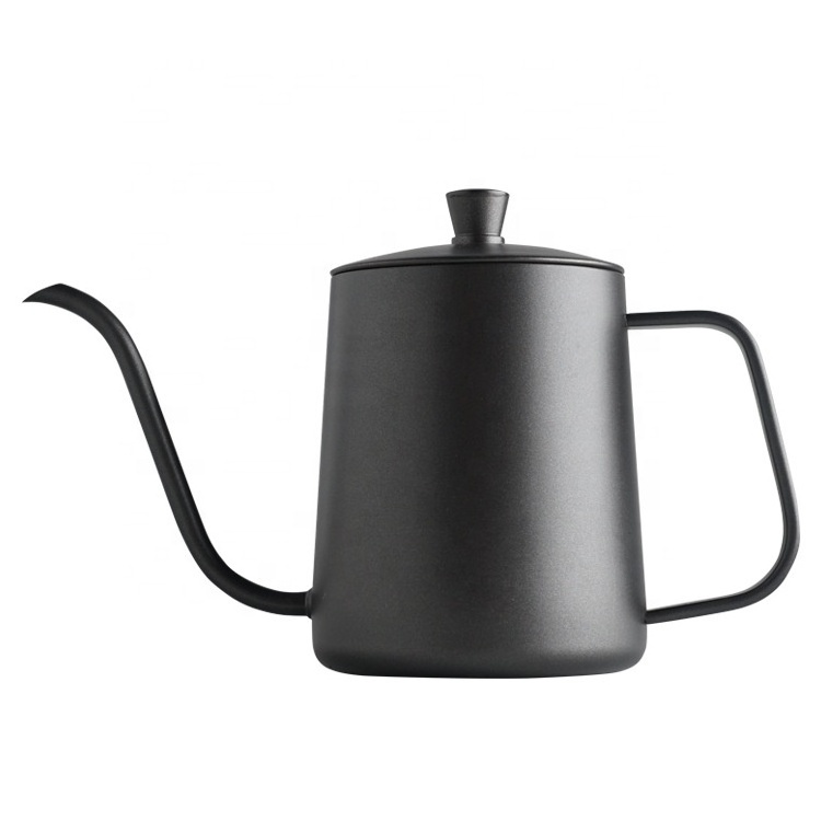 350ml Coffee Maker Stainless Steel black Small Pour Over Gooseneck Spout 12 OZ Coffee tea Kettle