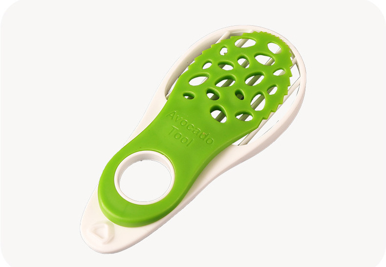 New Creative 5-in-1 Kitchen Multi-function Foldable Fruit Avocado Peeler Scraper Pitter Cutter Tool Avocado Slicer