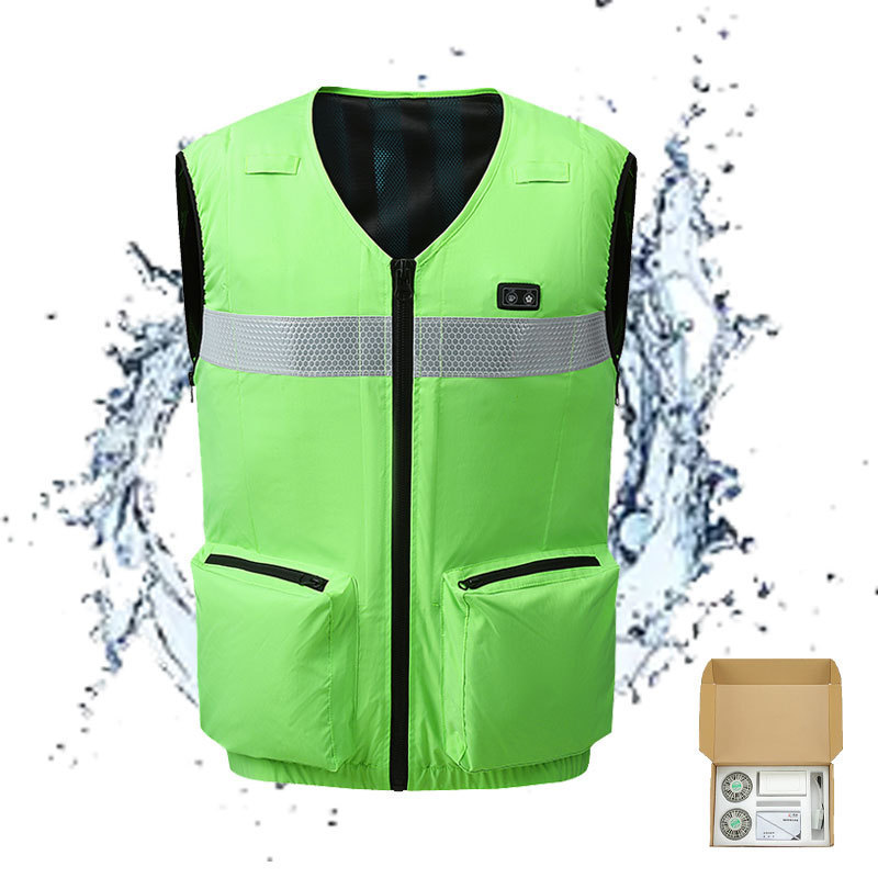 Outdoor work Fishing Rock Climbing Biking Men Women Cooling vest Cool Air conditioning vest with cooling ice pack Cooling vest