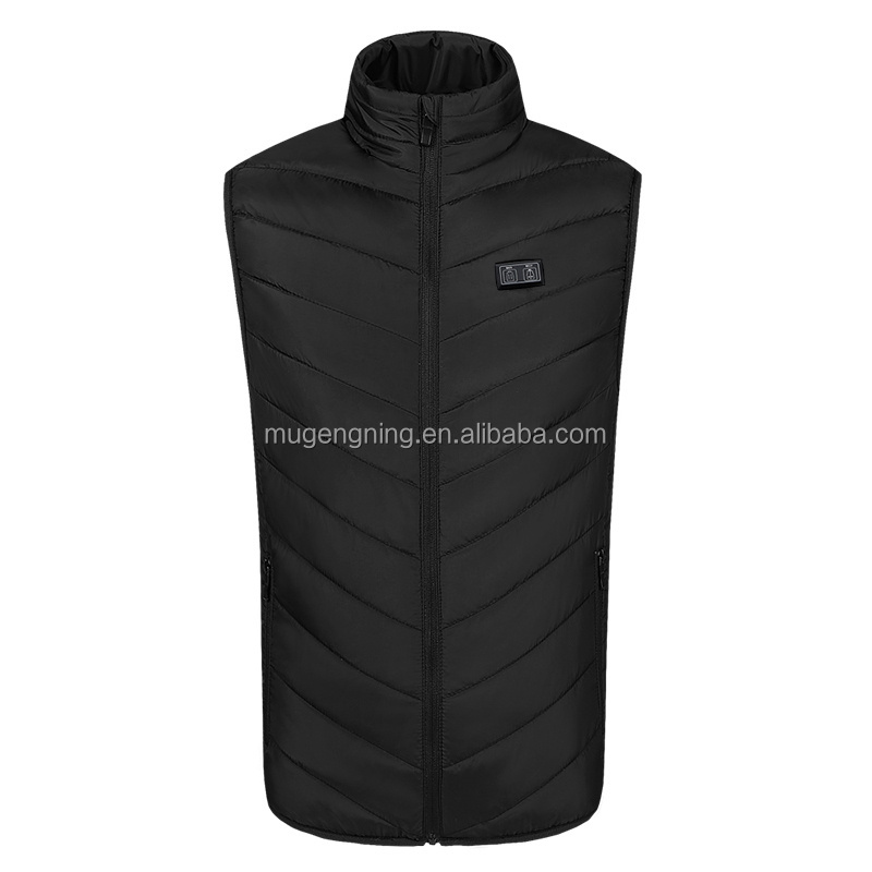 Vest Women's padded heating vest Double control 11 zone heating battery custom utility vest for men