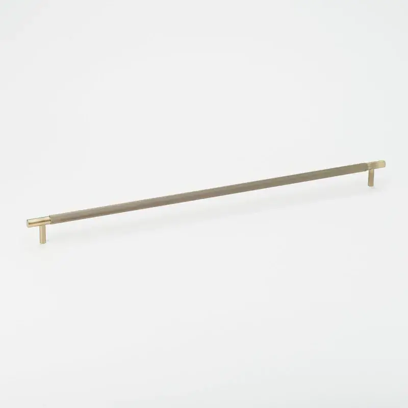 Solid Aged Brass Linear Cabinet Pull Drawer Handle by MUGHALCRAFTS