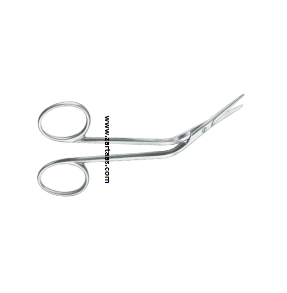 2024 High Quality Stainless Steel Non-Sterile  Foman Tonsil And Nasal  Scissors 15 cm 1