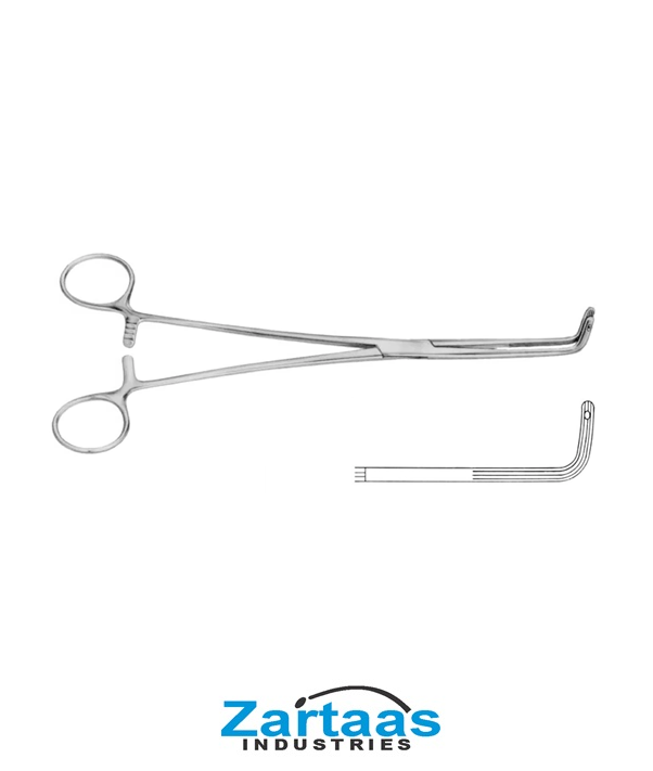 High Quality Stainless Steel Non-Sterile Finocchietto Artery Forceps 24 cm Bronchus Clamp