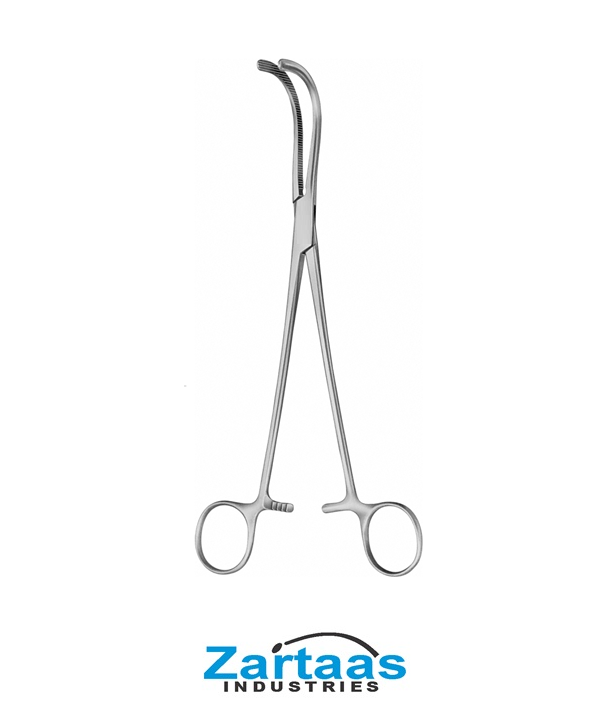 High Quality Stainless Steel Non-Sterile Guyon Kidney Pedicle Clamp 24 cm 1