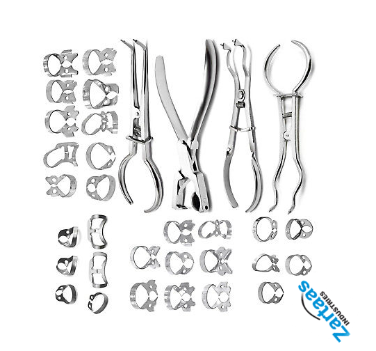 High Quality Rubber Dam Starter Set Kit with Frame Punch Clamps Dental Instruments Manufacturer and Exporter