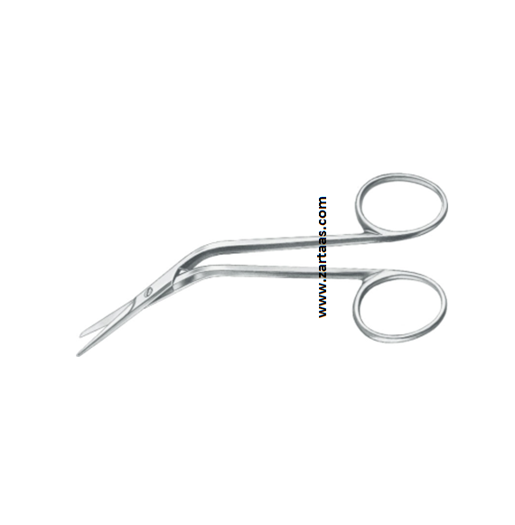 2024 High Quality Stainless Steel Non-Sterile  Foman Tonsil And Nasal  Scissors 15 cm 1