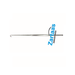 High Quality Stainless Steel Non-Sterile Groningen Nerve Hook Curved length 26 centi meter surgical instrument