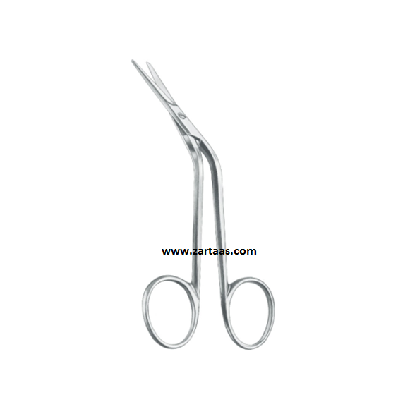 2024 High Quality Stainless Steel Non-Sterile  Foman Tonsil And Nasal  Scissors 15 cm 1