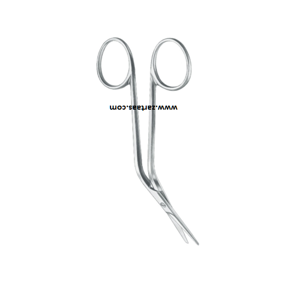 2024 High Quality Stainless Steel Non-Sterile  Foman Tonsil And Nasal  Scissors 15 cm 1