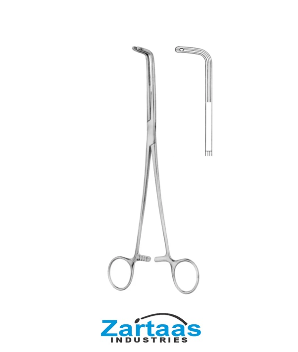 High Quality Stainless Steel Non-Sterile Finocchietto Artery Forceps 24 cm Bronchus Clamp