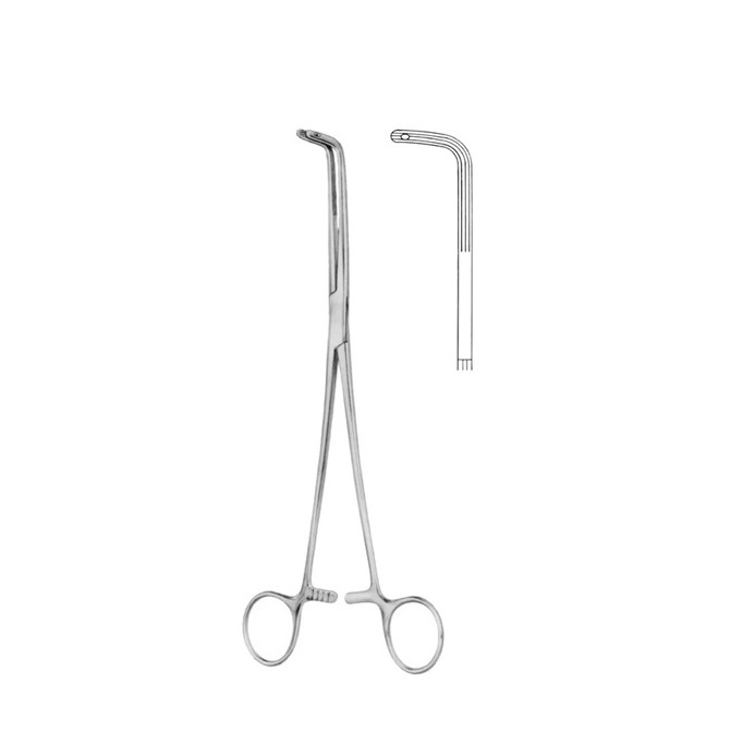 High Quality Stainless Steel Non-Sterile Finocchietto Artery Forceps 24 cm Bronchus Clamp