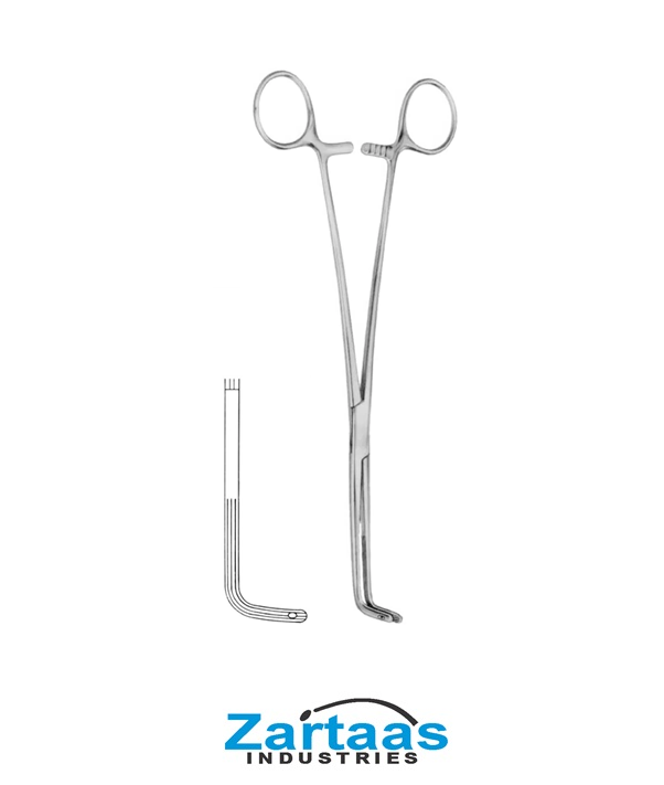 High Quality Stainless Steel Non-Sterile Finocchietto Artery Forceps 24 cm Bronchus Clamp