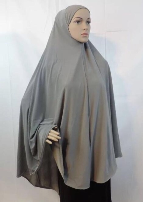 H0126 Traditional islamic clothing women prayer long hijab muslim Khimar jilbabs shawl plus size custom woman clothes