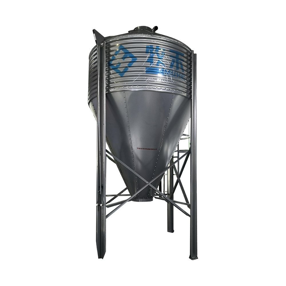 Farm Used Grain Silo 3 T -30 T Small Feed Silo for Poultry Animal Feed Bin