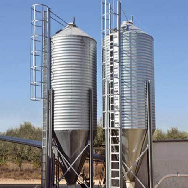 Hot Sale Grain/Wheat/Rice/Coffee Bean/Corn Storage Silos Galvanized Steel Silos