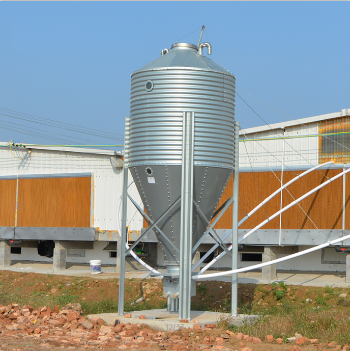 High Quality 1000 Tons Galvanized Stainless Steel Feed Silo 30 Tonne Storage for Plastic Resin New Condition for Farms