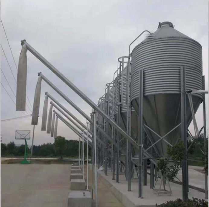 16 Ton Feed Silo Galvanised Steel Grain Silo With Good Price.