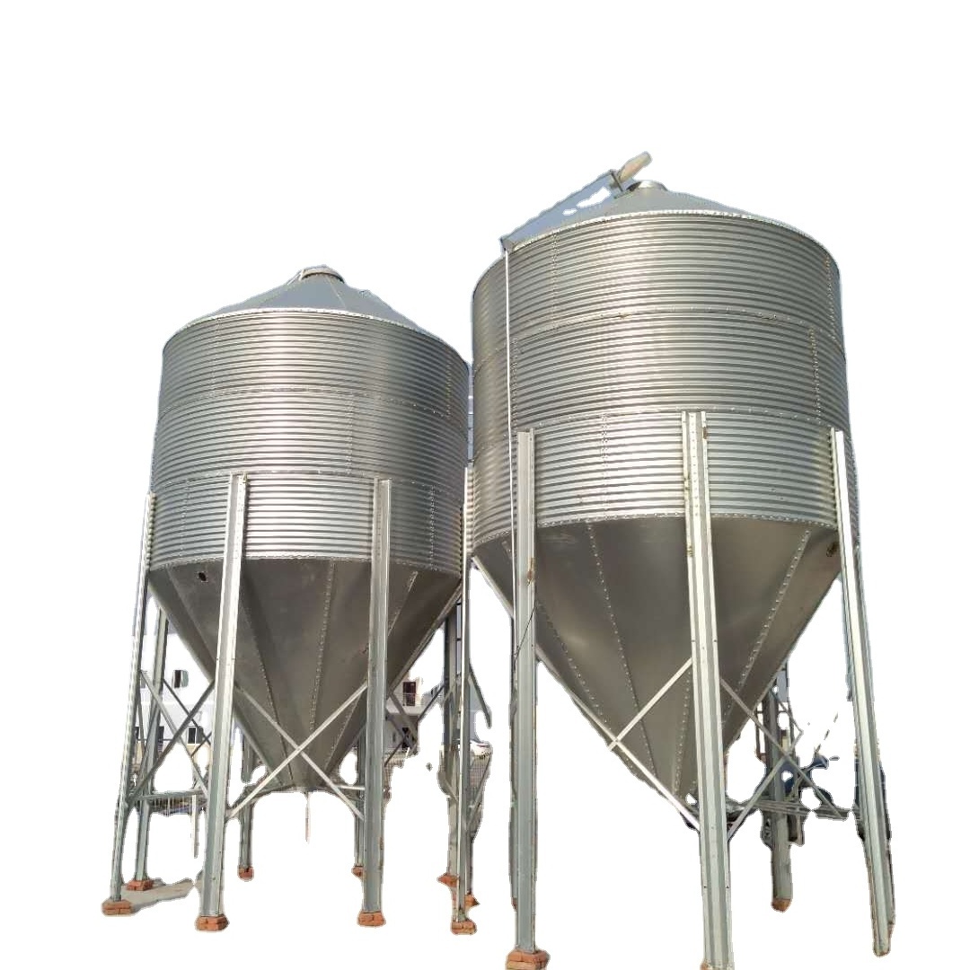 Hot Sale Grain/Wheat/Rice/Coffee Bean/Corn Storage Silos Galvanized Steel Silos