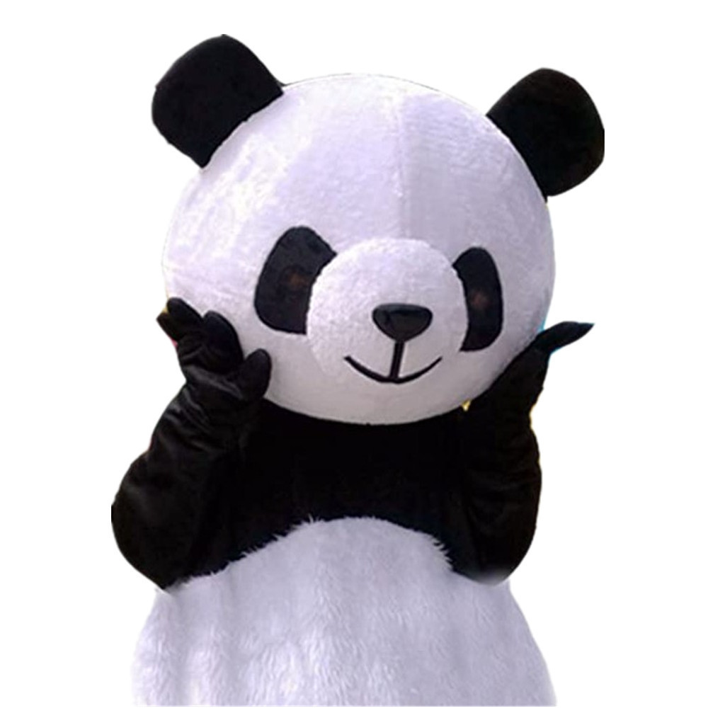 2023 Hot Sale New Cute Panda Bear Mascot Giant Lovely Inflatable Plush Doll Cartoon Costume Street Funny Party Cosplay Dress