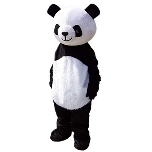 2023 Hot Sale New Cute Panda Bear Mascot Giant Lovely Inflatable Plush Doll Cartoon Costume Street Funny Party Cosplay Dress