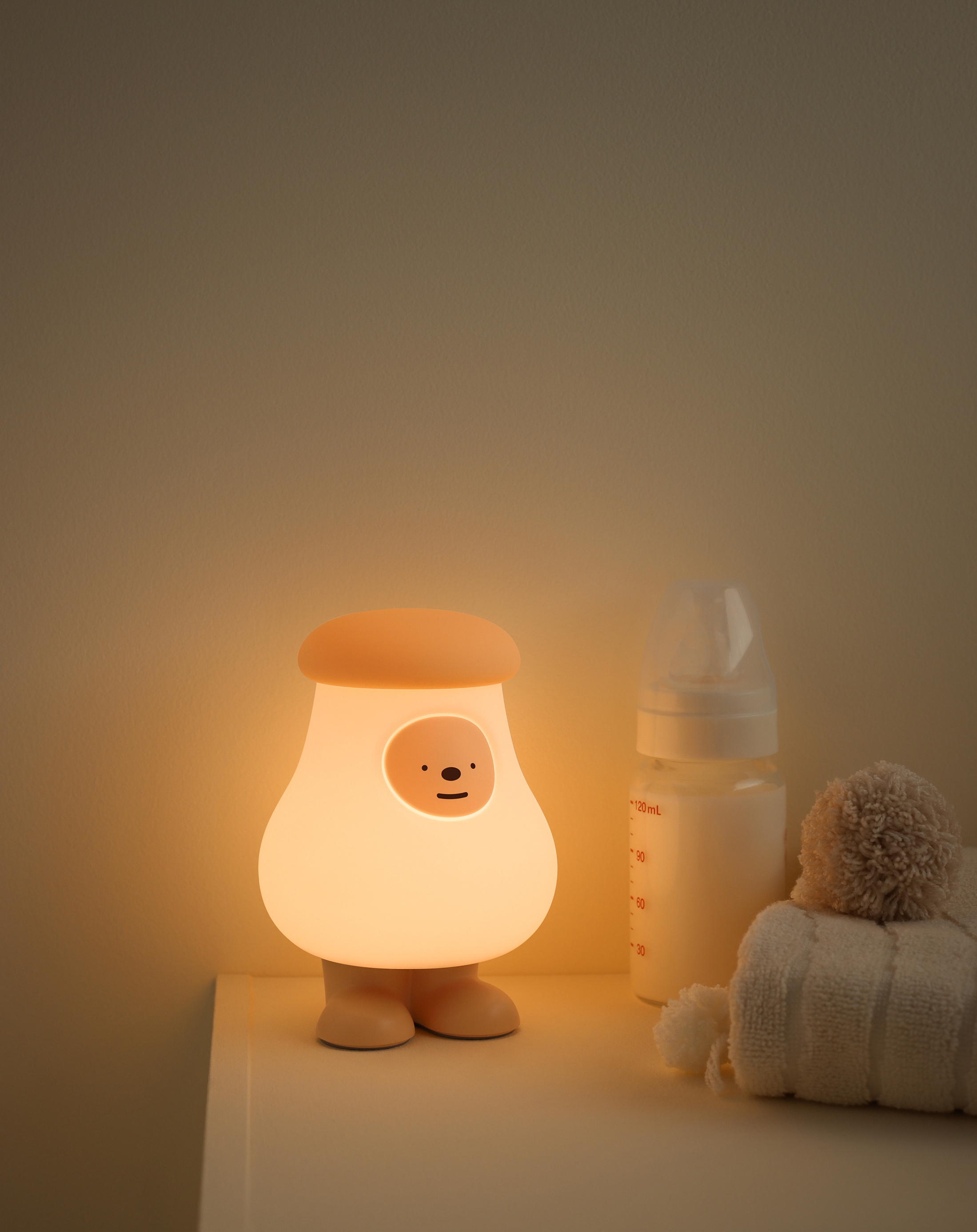 2023 Children touch atmosphere bedroom eye protection reading night light usb charging silicone soft light lamp