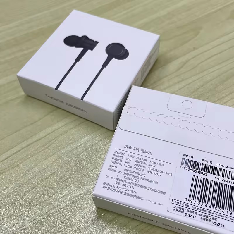 Original Earbuds 3.5mm Jack Auto with Mic Game Music Dynamic In-Ear Stereo earphones headphones for Xiaomi for Samsung earpiece