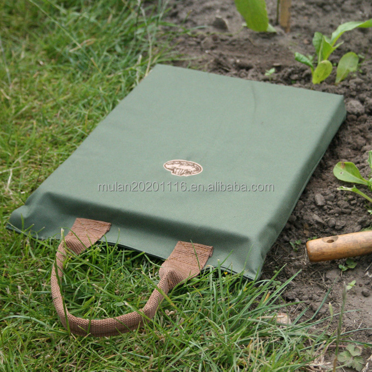 Thick Memory Foam Kneeling Pad Floral Design Garden Kneeler for Gardening Portable Kneeler Pad