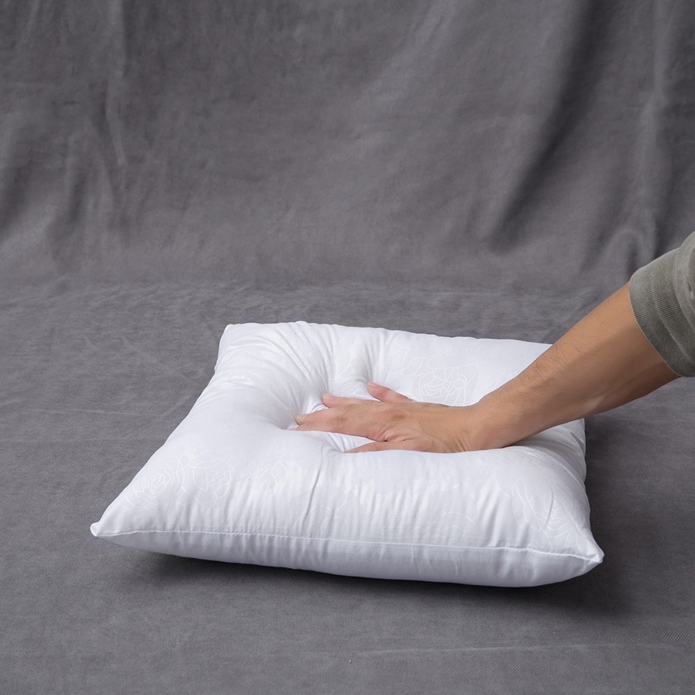 Wholesale white 100% polyester fill 18x18 45*45 50x50cm cheap vacuum sofa pillow cushion brush comfort pillow cushion insert