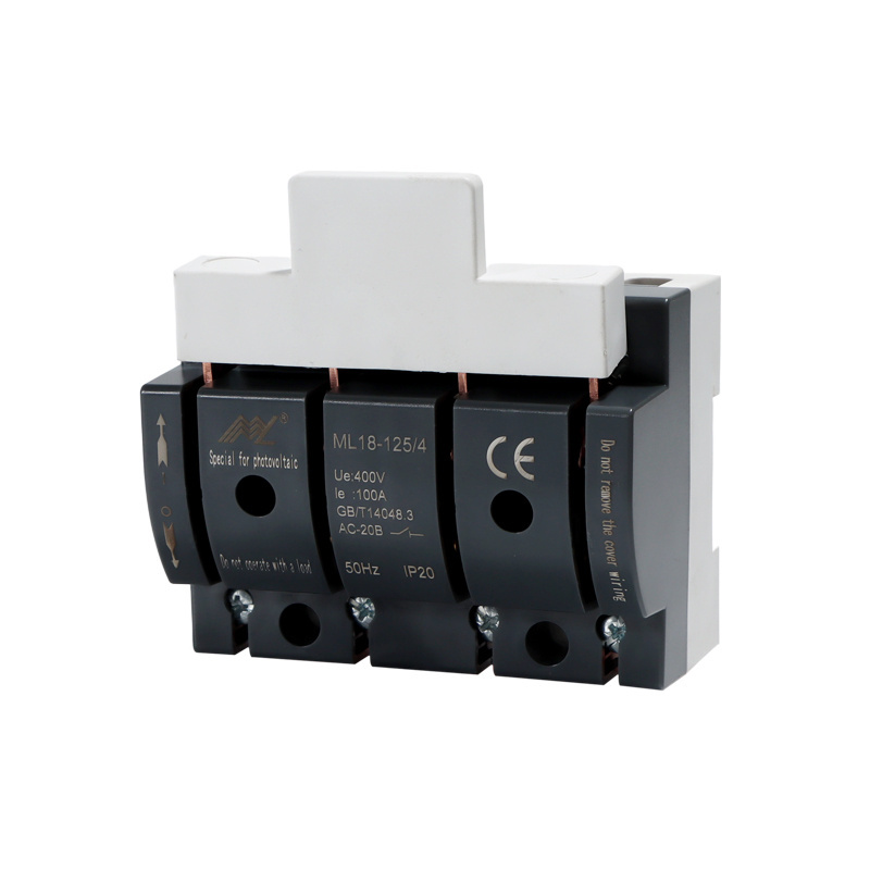 High Quality Electrical Switches 4 poles copper PV Series Knife Switch for PV grid-connected box