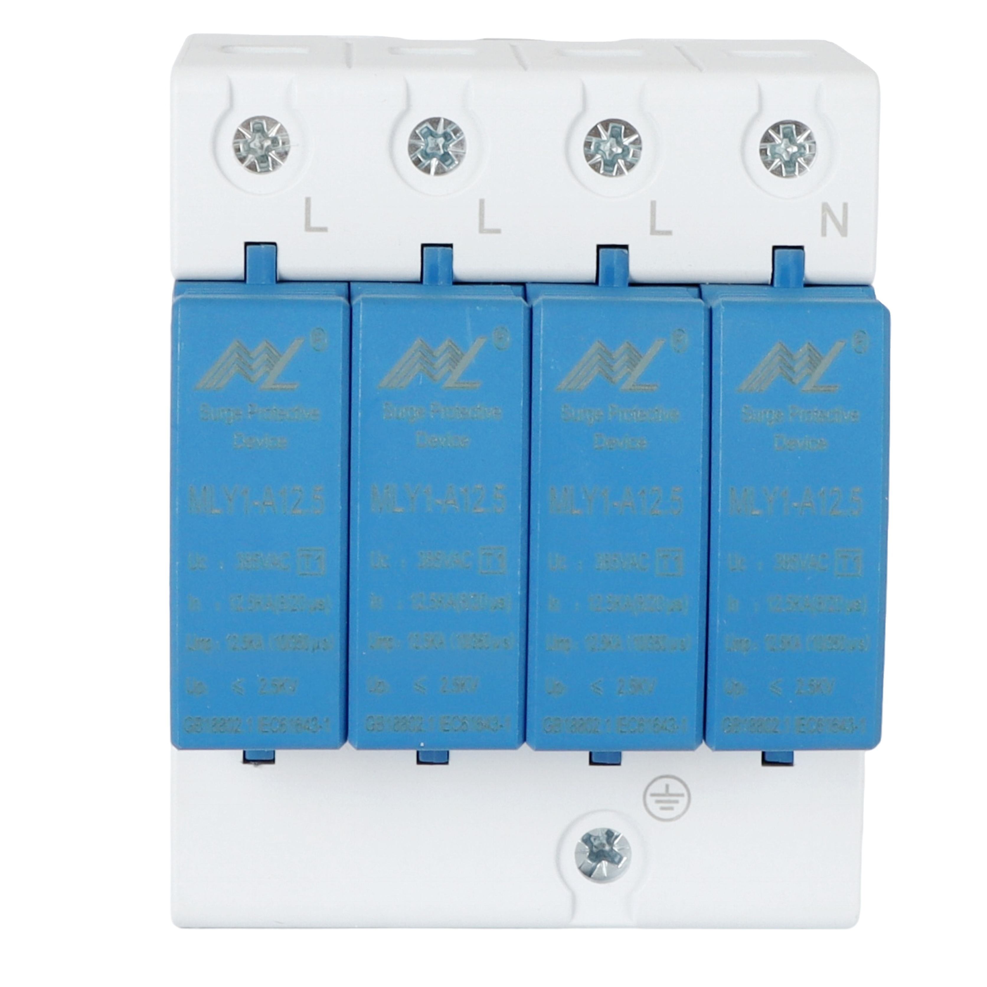 High Quality T1+T1, B+C, Class I+II AC Surge Protection Device (AC SPD) Factory Price