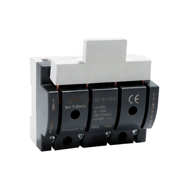 High Quality Electrical Switches 4 poles copper PV Series Knife Switch for PV grid-connected box