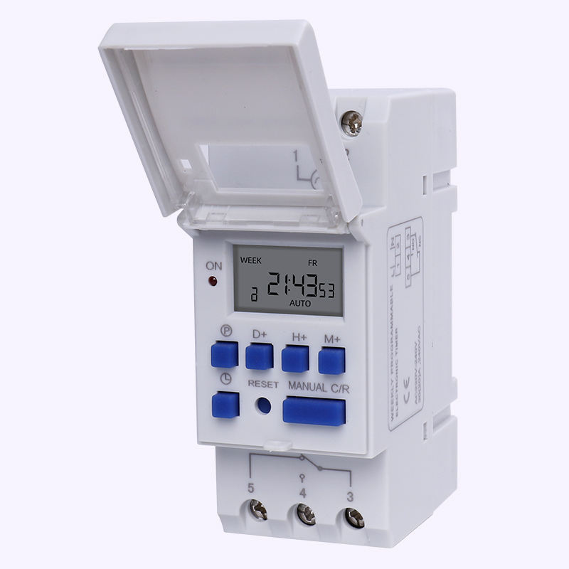 mulang THC-15A AHC-15A Programmable Timer Digital Electrical Time Switches Electrical Weekly Timer Switch 12V 24V 48V 110V 220V