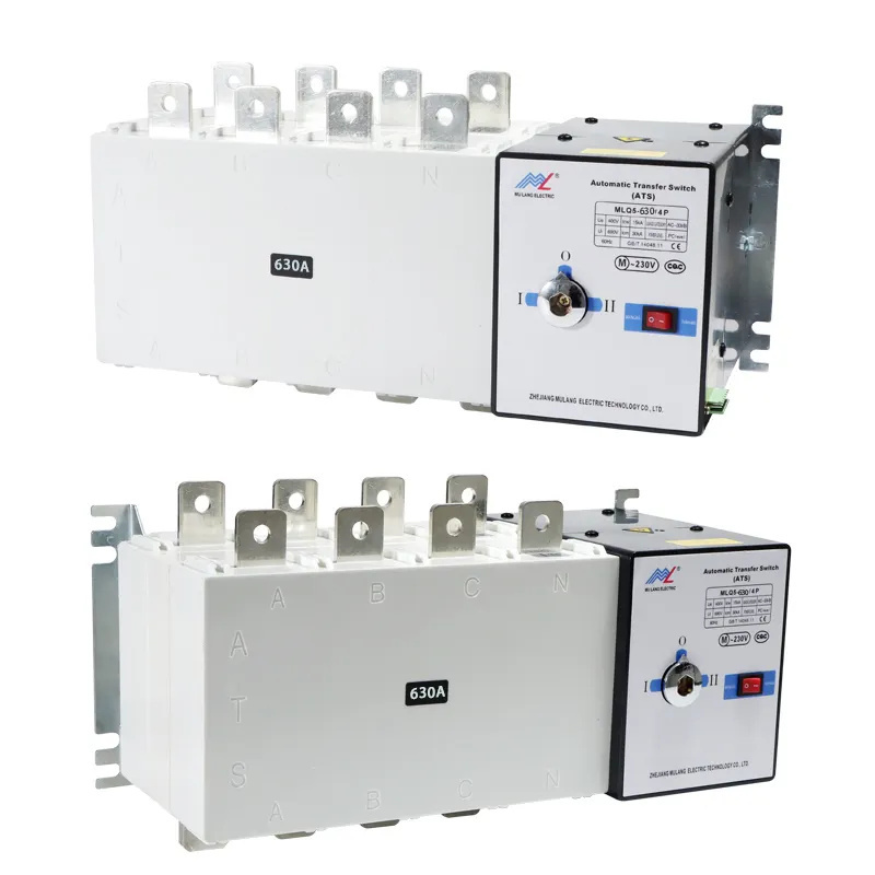 630A Transfer Switch, Dual Power Automatic Transfer Switch Generator Changeover Switch Self Cast Conversion