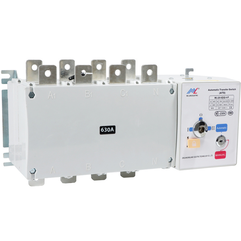 630A Transfer Switch, Dual Power Automatic Transfer Switch Generator Changeover Switch Self Cast Conversion -60HZ