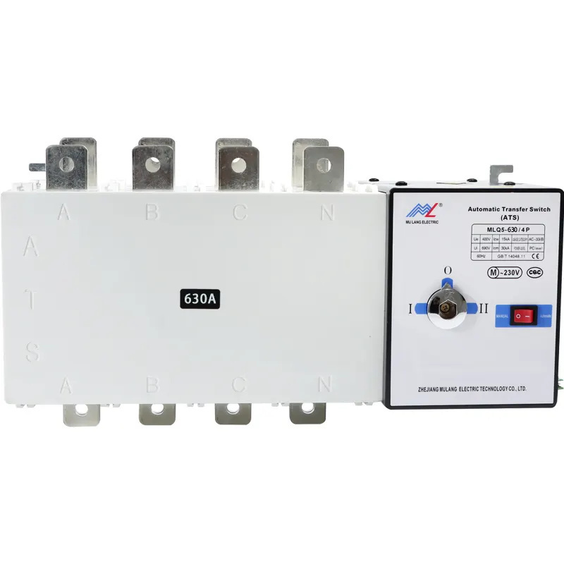 630A Transfer Switch, Dual Power Automatic Transfer Switch Generator Changeover Switch Self Cast Conversion