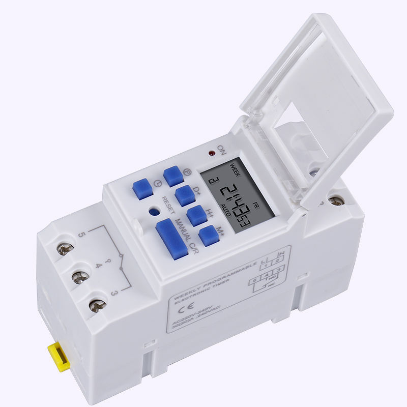 mulang THC-15A AHC-15A Programmable Timer Digital Electrical Time Switches Electrical Weekly Timer Switch 12V 24V 48V 110V 220V