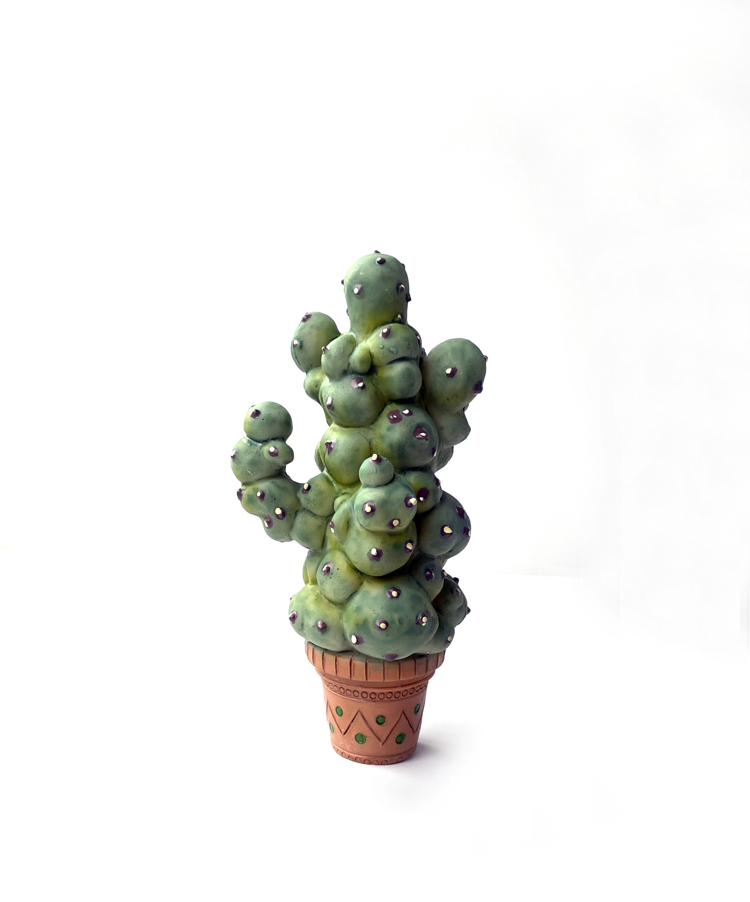 Custom Harry's Movie Peripheral Mimbulus mimbletonia Resin Potted Plant Cactus Magical Plant for Ornament collection